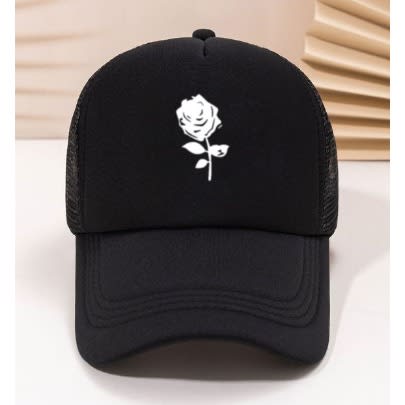 Bloom Flower Trucker's Hat/Facecap