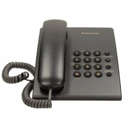 Corded Landline Phone - Kx-ts500mx - Black