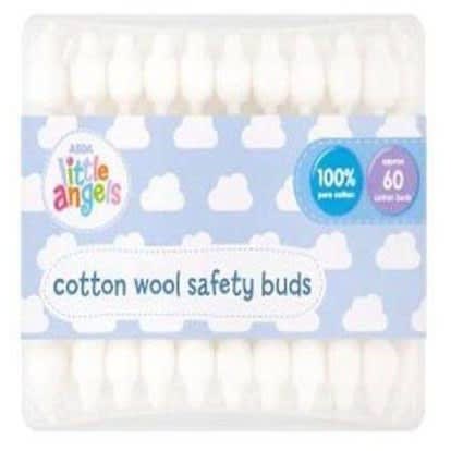 Little Angels Cotton Wool Safety Buds