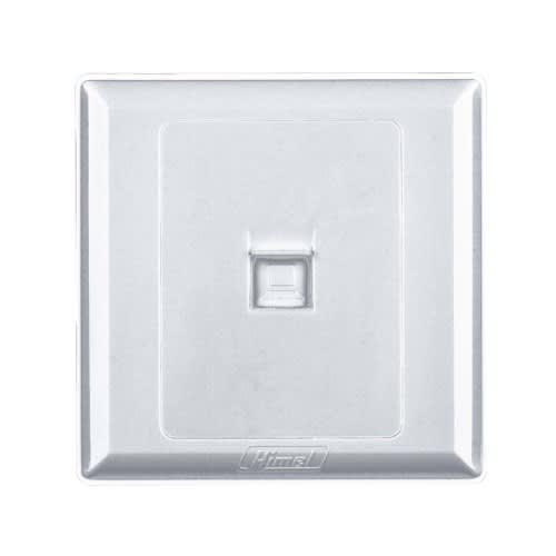 Himel Data Socket, Advanced Series, 1 Gang, Rj45, 8-Pin, Metal || HWDA1DSM