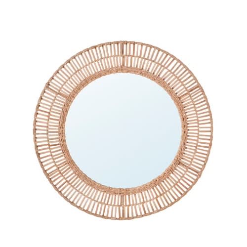 Anglarp Mirror - 67cm - Rattan
