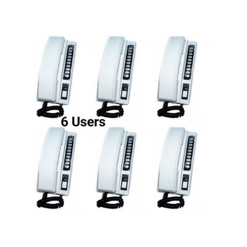 Sky Vision Wireless Intercom Long Range- 6 Users