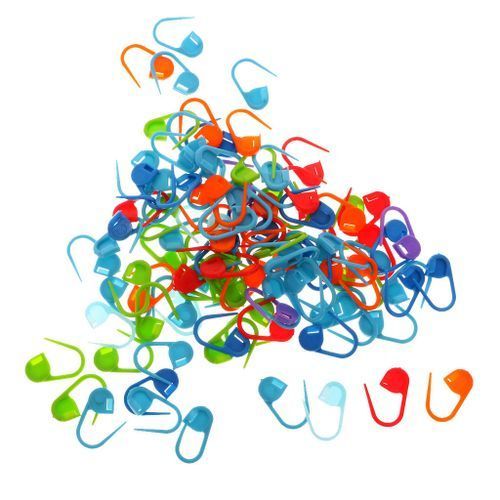 100pcs Locking Stitch Markers Knitting Counter