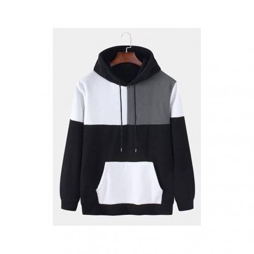 Black, Ash & White Mixed Hoodie.