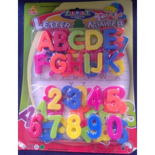 Magnetic Letters And Numbers