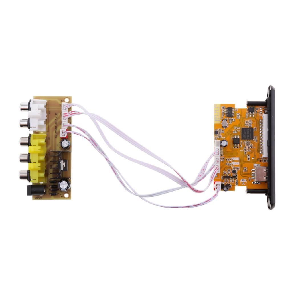 Bluetooth V4.2 MP3 WMA Decoder Board 12V Wireless Audio Module USB For