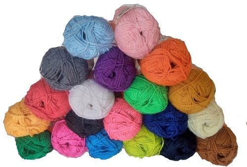 20 Pieces Colorful Knitting Yarn