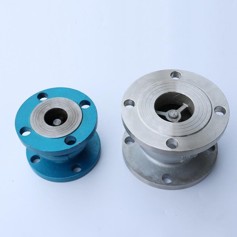 Factory Supply Cast Steel Check Valve One-Way Reverse Check Valve Vertical Micro-Stop Check Valve Water Supply and Drainage Hvac