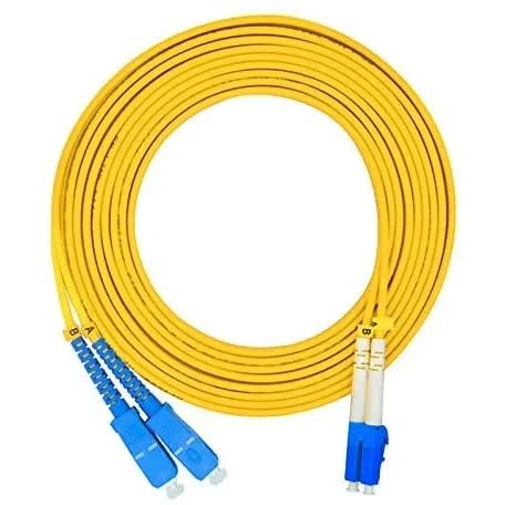 Sc To Lc Fiber Patch Cable Cord Jumper Duplex Connector -  3meters