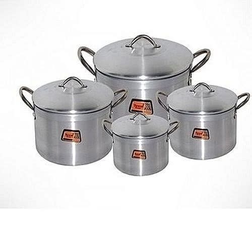 4 Sets of Trim Cooking Pots - 20,22,24 & 26cm
