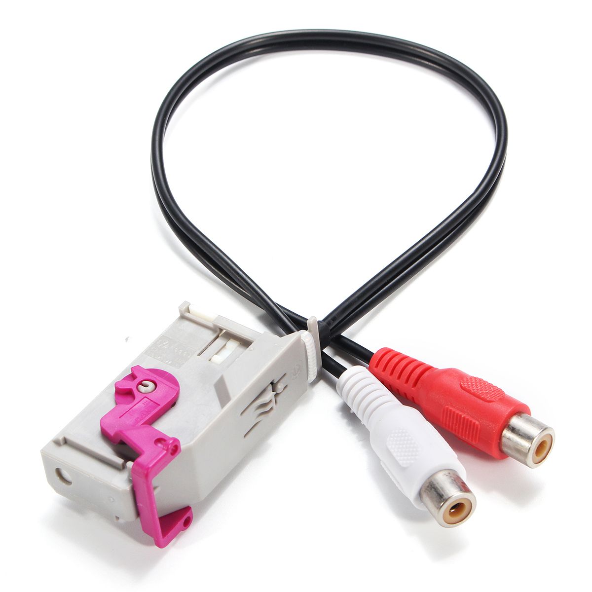 Car Aux-in RNS-E Navigation RCA Input Audio Cable 32-Pin For Audi A3 A4 A6 A8 TT