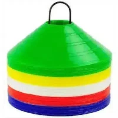 World -sport- Disc- Cone Set - 50 Pieces- Multicolour