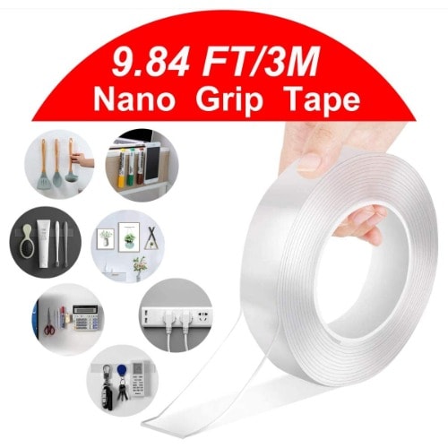 3M Double Sided Nano Re-usable Magic Adhesive Gripeez Tape