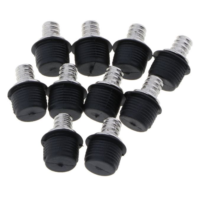 10Piece Black Plastic Push Rivet Trim Panel Fastener Clips Sets 029