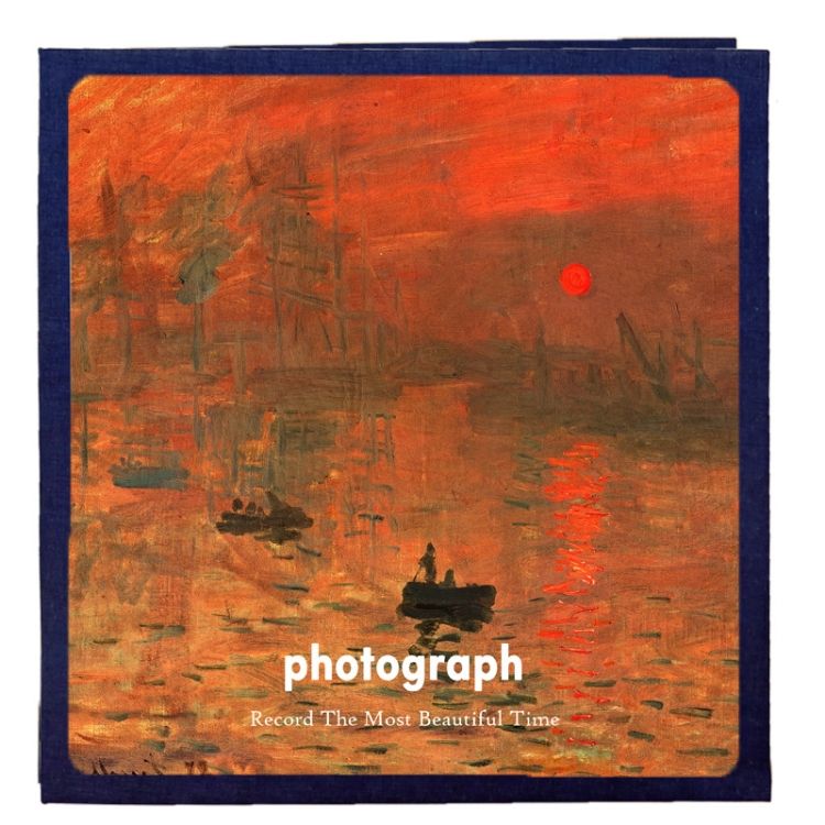 DIY Pasted Photo Album, Colour:18 Inch Sunrise Impression