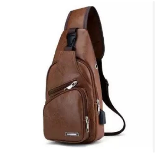 Stylish Chestbag/PU Leather Satchel Bag