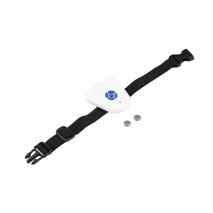 Ultrasonic Dog Anti Bark No Stop Barking Control Collar Train Training Device White