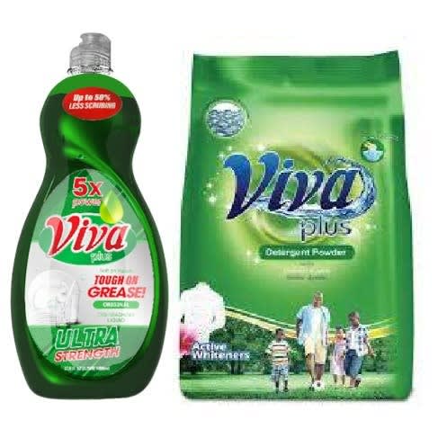 Plus Detergent And Dish Washing Liquid - 850g -1000ml