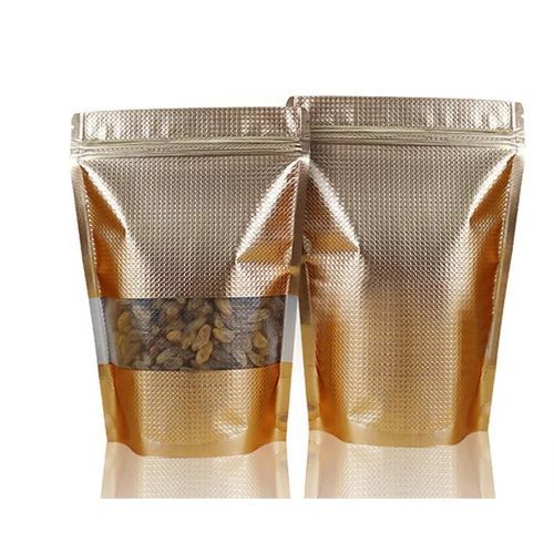 50 Pieces  Ziplock Packaging Pouch (self Stand)