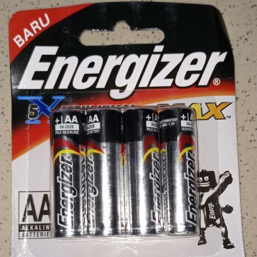 Alkaline Batteries AA (4 Battery Count) 1.5V