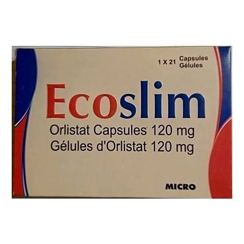 Orlistat Capsules - 120mg X2 Packets.....