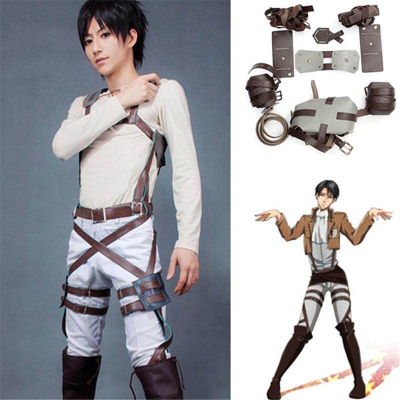 Cosplay Attack On Shingeki No Kyojin Belts Straps Mikasa Ackerman Harness