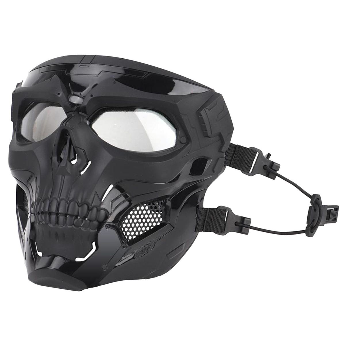 Face Mask Outdoor Hunting Protective Full Face Masks Black