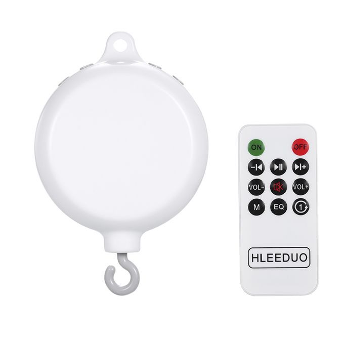 Rotary Baby Crib Bed Toy Musical Mobiles 35 Songs Music Box