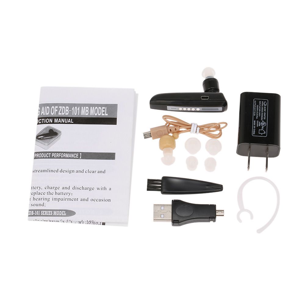 Invisible Mini Hearing Aid Rechargeable For Elderly Binaural