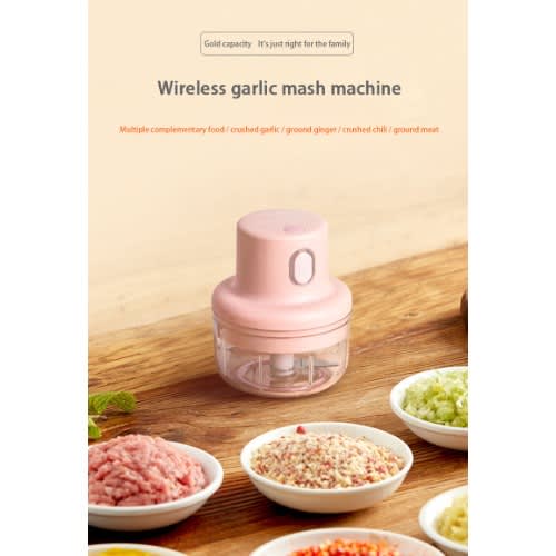 Wireless Electric Mini Garlic Chopper
