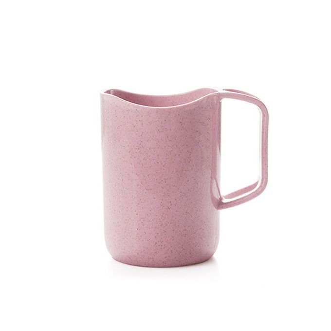 Toothbrush Ra K  Up For Wheat Straw  Urved  Up Mouth-pink