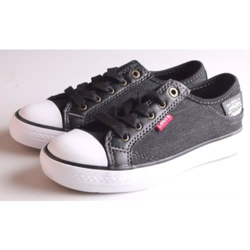 Boys Sneakers Black Denim 135