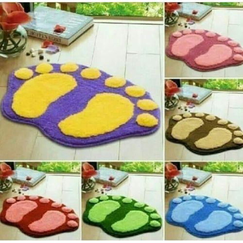 COTTON FOOT-MAT FOR BATHROOM / DOOR - 1 PIECE