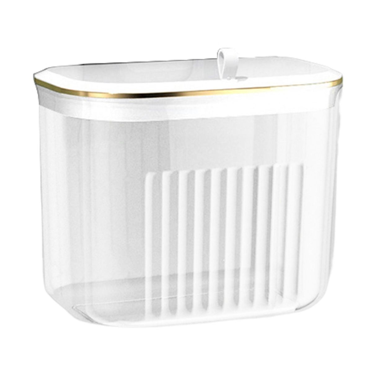Storage Basket Bathroom Shower Laundry Storage Basket Clear