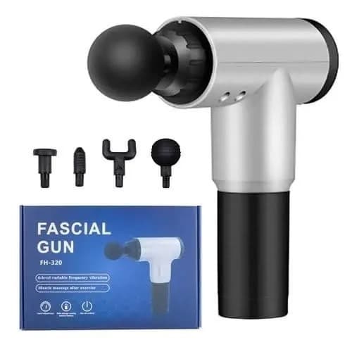 Muscle Relaxer - Facial Massager Gun With 4 Massage Heads