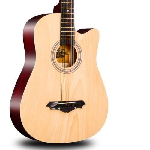 Acoustic Box Guitar - Beige 38"