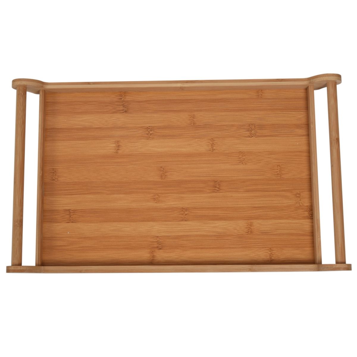 Tea Tray Serving Tray With Handles Bamboo Serving Tray