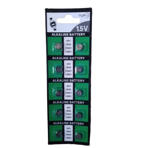 Watch Alkaline Battery LR621 - 1 Pack Of 10