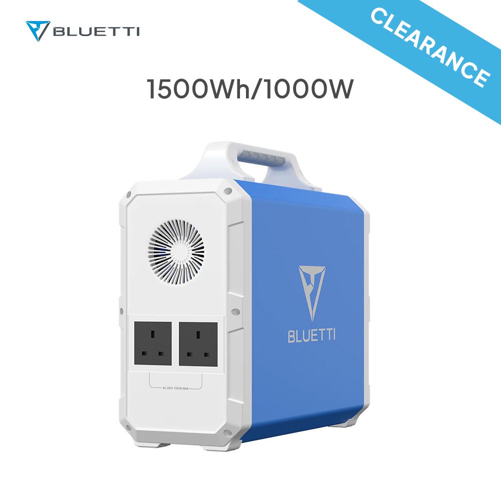 EB150 1500Wh/1000W Portable Power Station (Color: Blue)