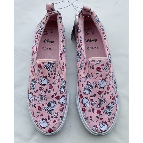 Tea Cup Print Girls Sneaker- Pink