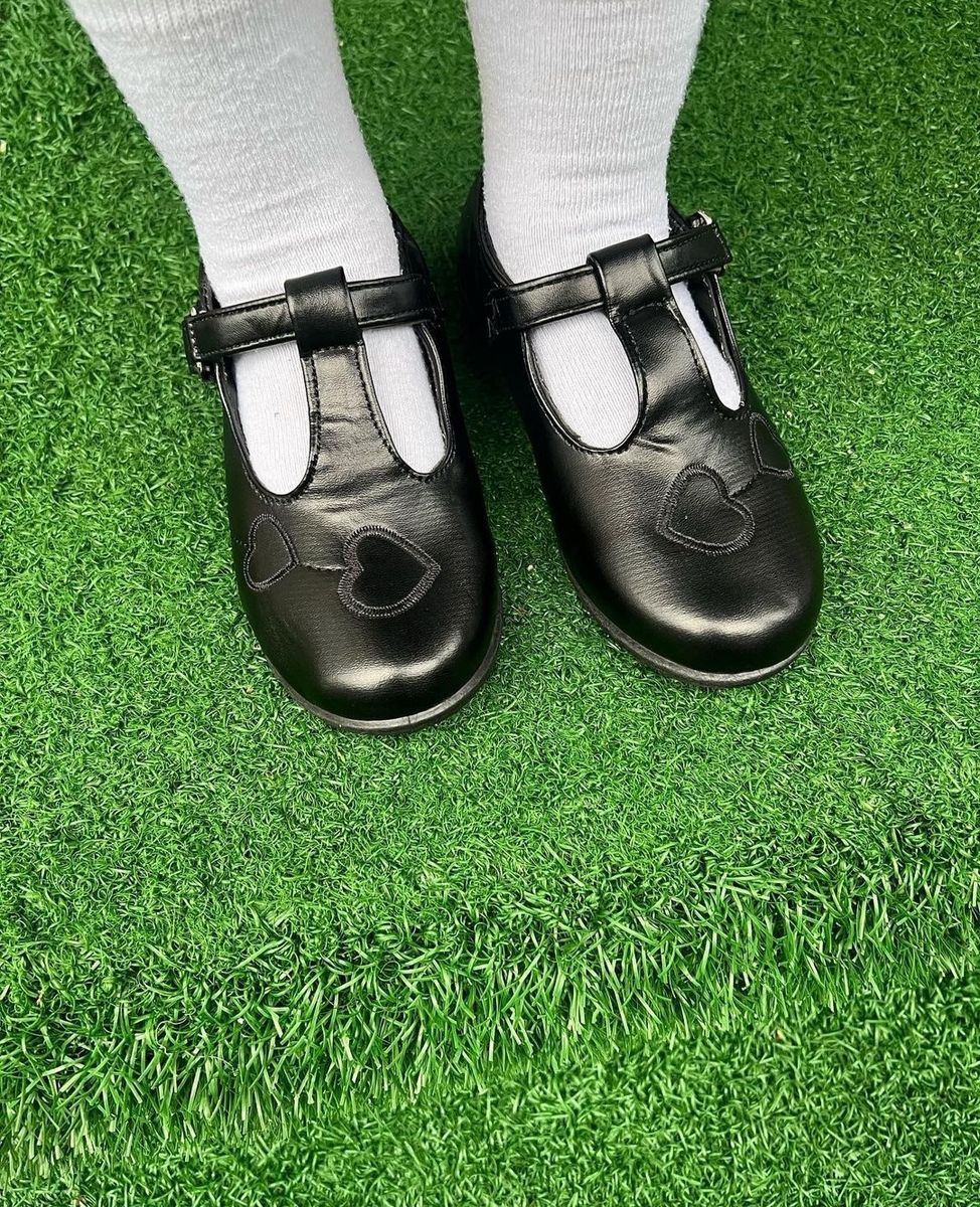 Baby Girl Back To School Shoe(black)