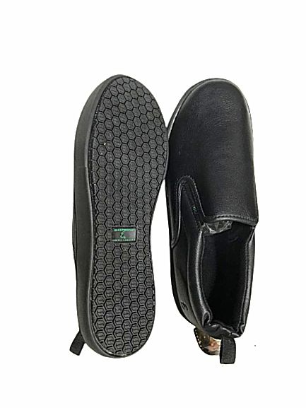 Children Black Boy Leather Shoe