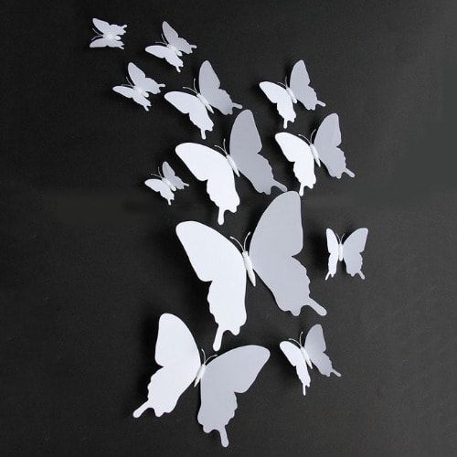 12pcs Magnet Butterflies DIY Home Wall Decor Sticker