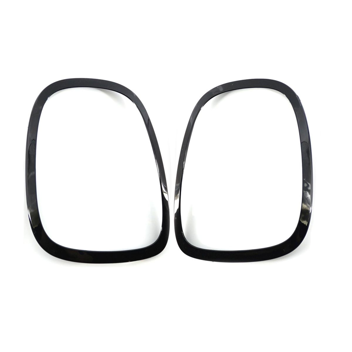 Tail Light Lamp Trim Ring 2pcs Replacement for BMW Mini Cooper F55/F56/F57 2014-2021 OEM: 51712285495, 51712285496, 63218495331, 63218495332
