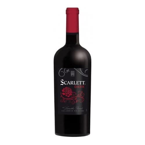 Scarlett Dark Red Wine - Single Bottle - 75cl