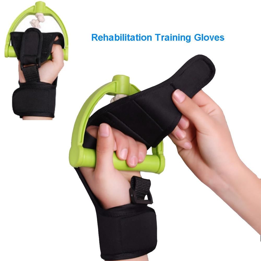 Rehabilitation Exercise Gloves Finger Splint Brace for Finger Stroke Fist Stroke