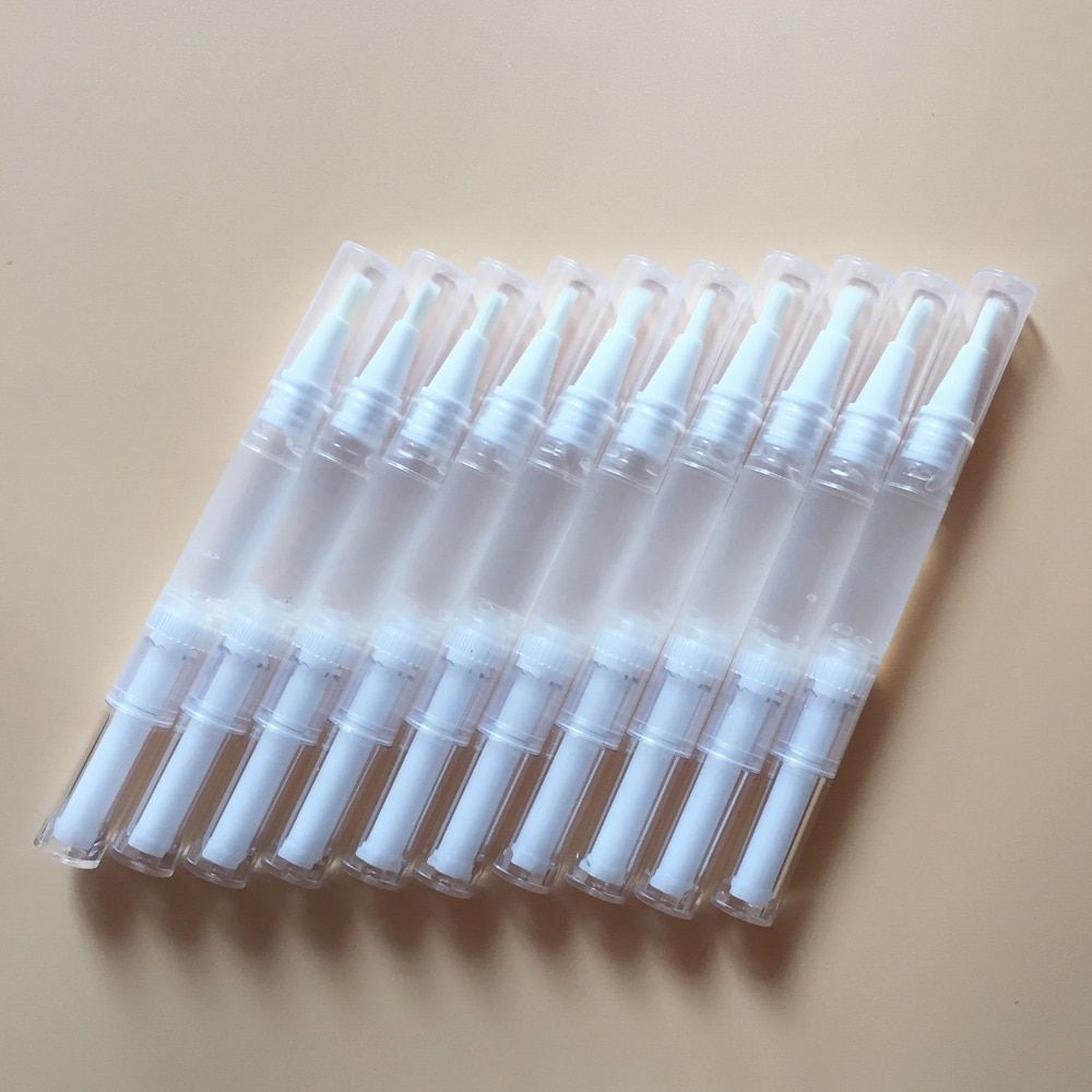 ZZSHINY 10 Pieces Lot 35% Carbamide Peroxide Teeth Whitening Brush  Pen For Bleaching Teeth Bright White