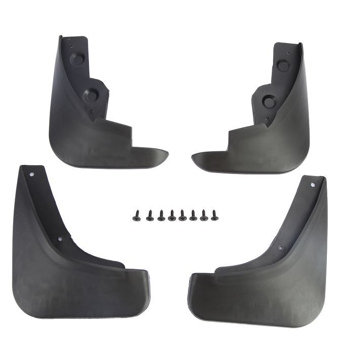 4Pcs LB-SY-513 Car Fenders Wear-resistant Mud Flaps-Black
