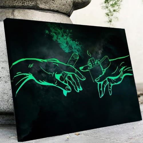 Smokers Wall Frame - 120cm X 70cm