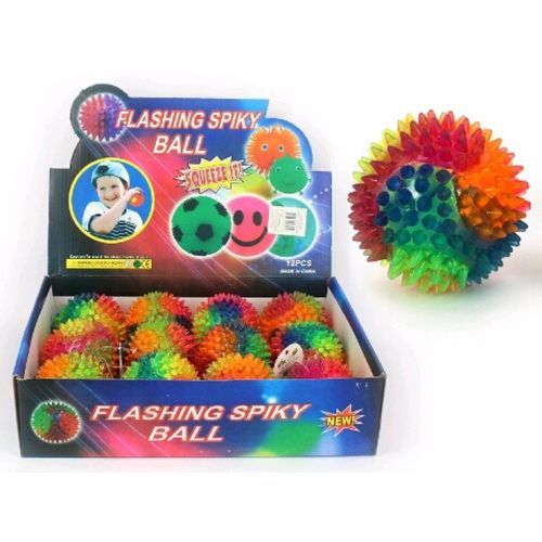 12pcs Flashing Spiky Ball For Party Pack